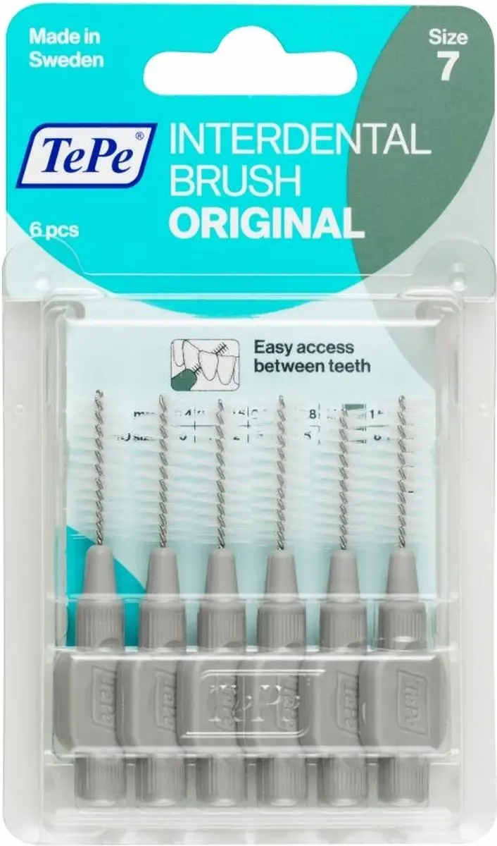 TePe Ragers 1,3mm Grijs - 36 Stuks - afbeelding 6 van 6