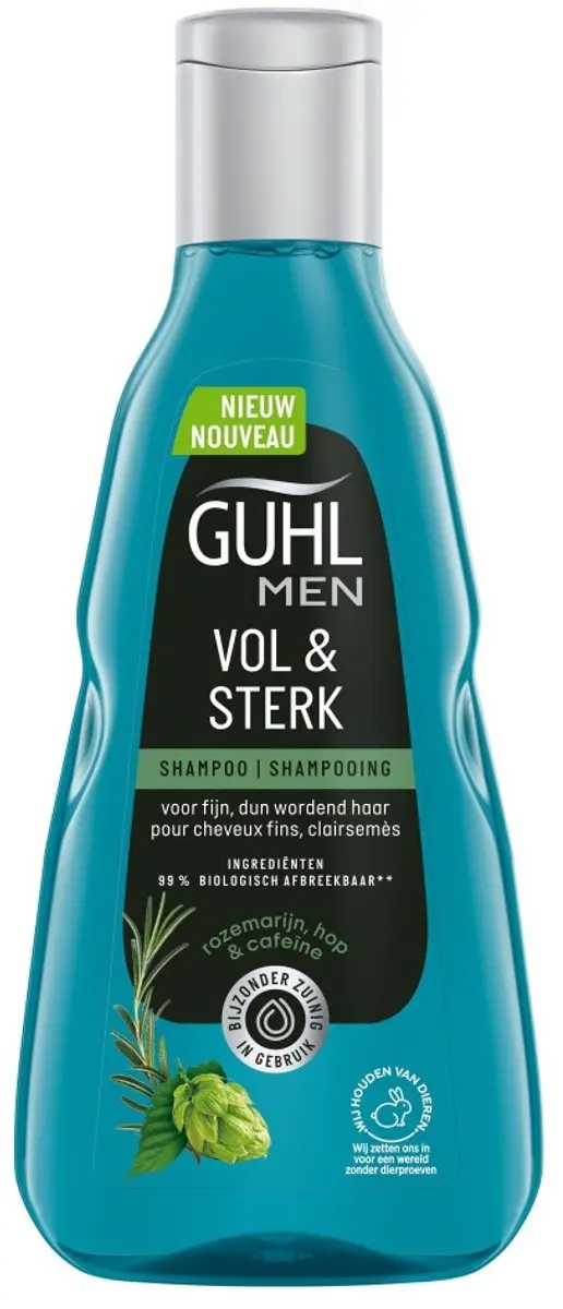 Guhl Shampoo Man Vol & Sterk 250ml