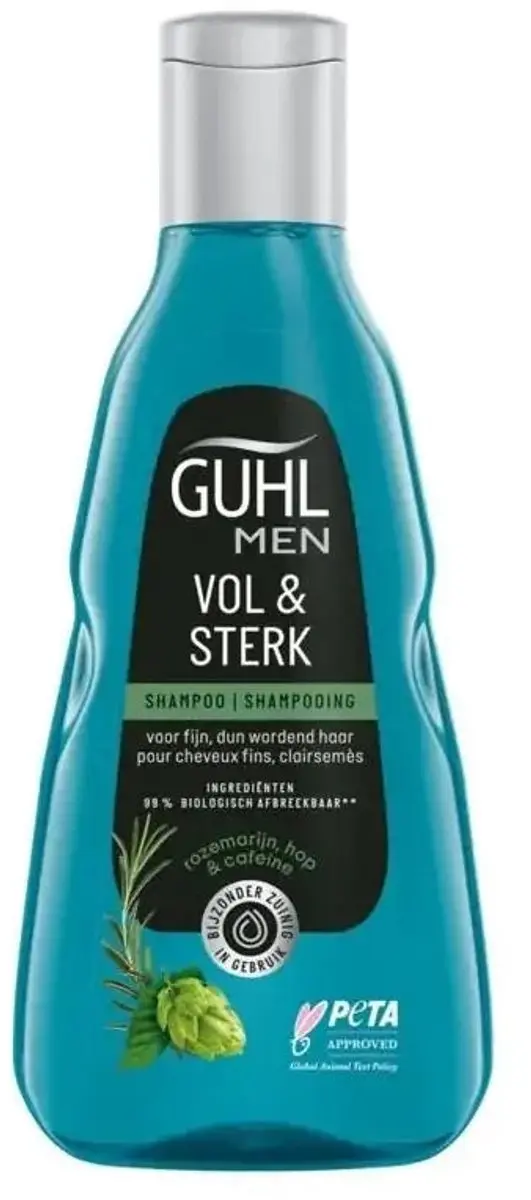 Guhl Shampoo Man Vol & Sterk 250ml