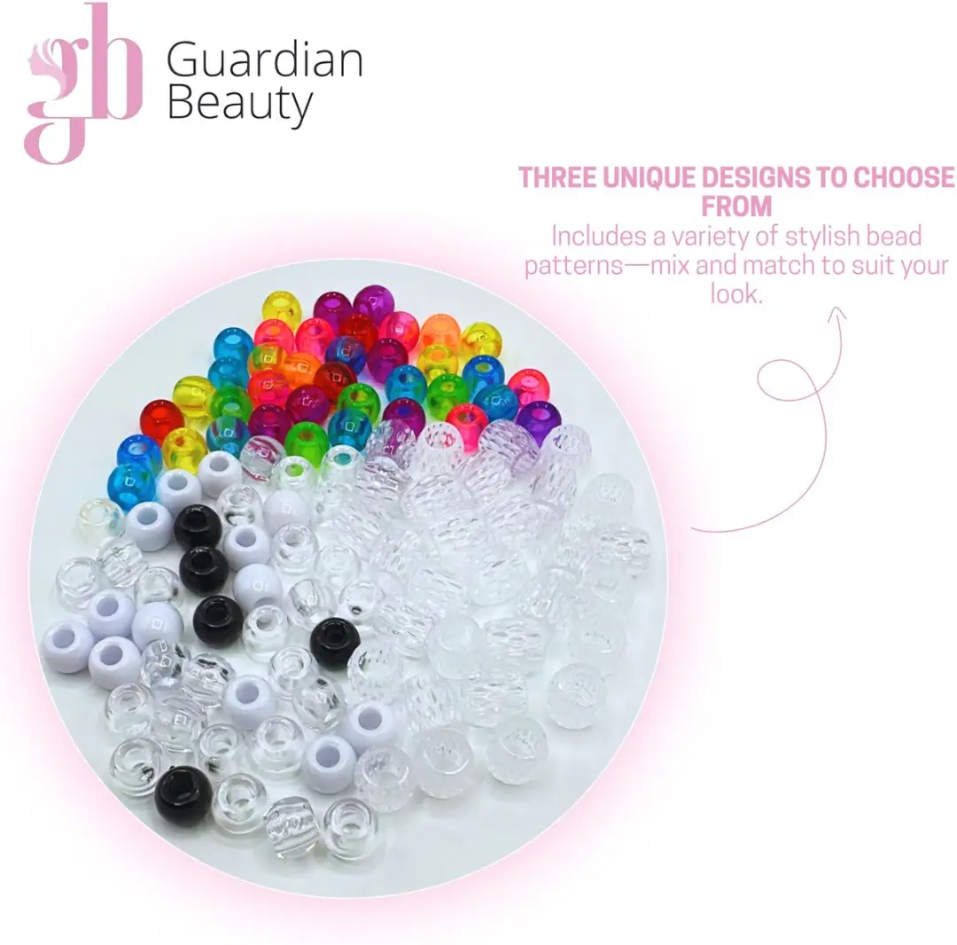 Guardian Beauty Haarbedels voor Vlechten - Multi-Kleur