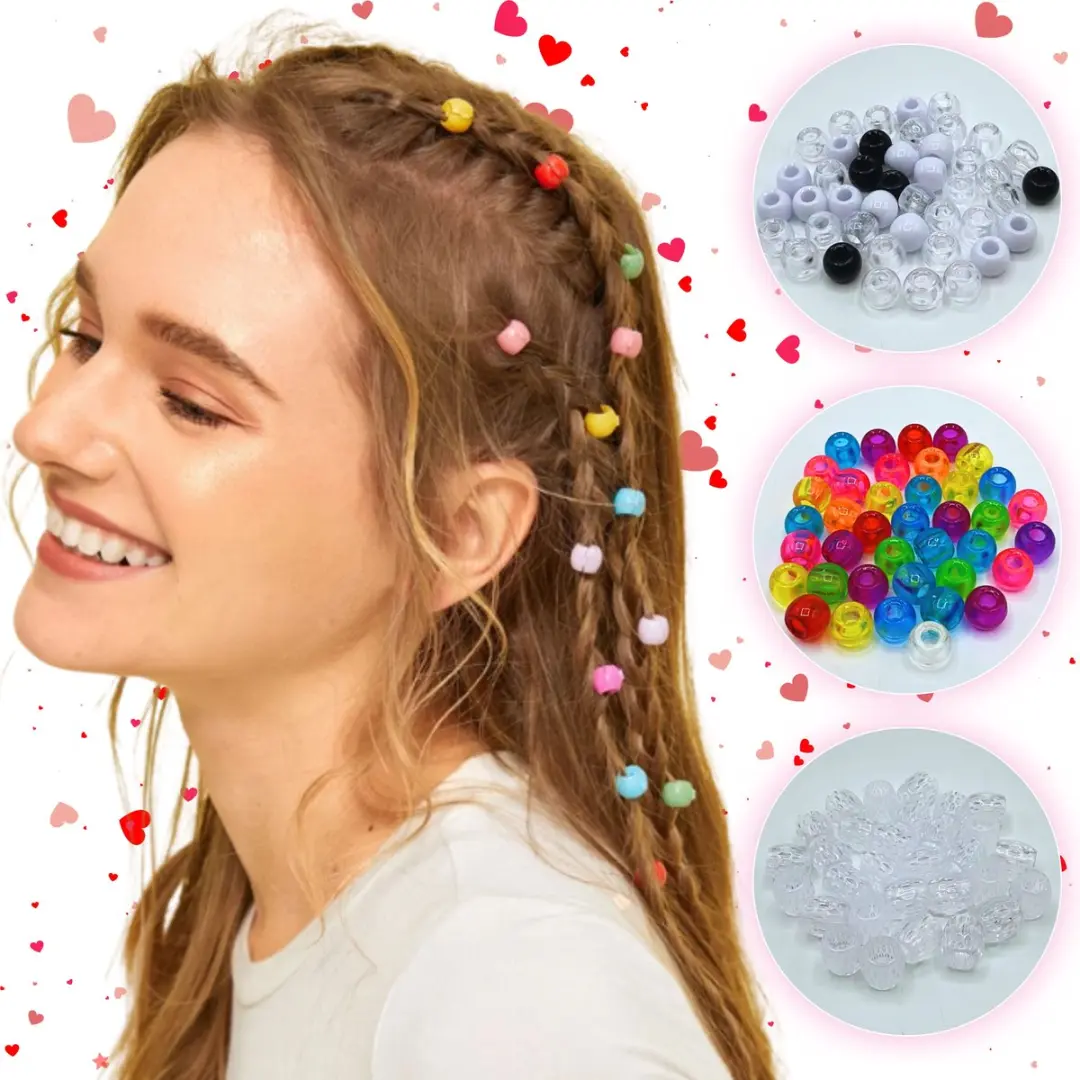 Guardian Beauty Haarbedels voor Vlechten - Multi-Kleur
