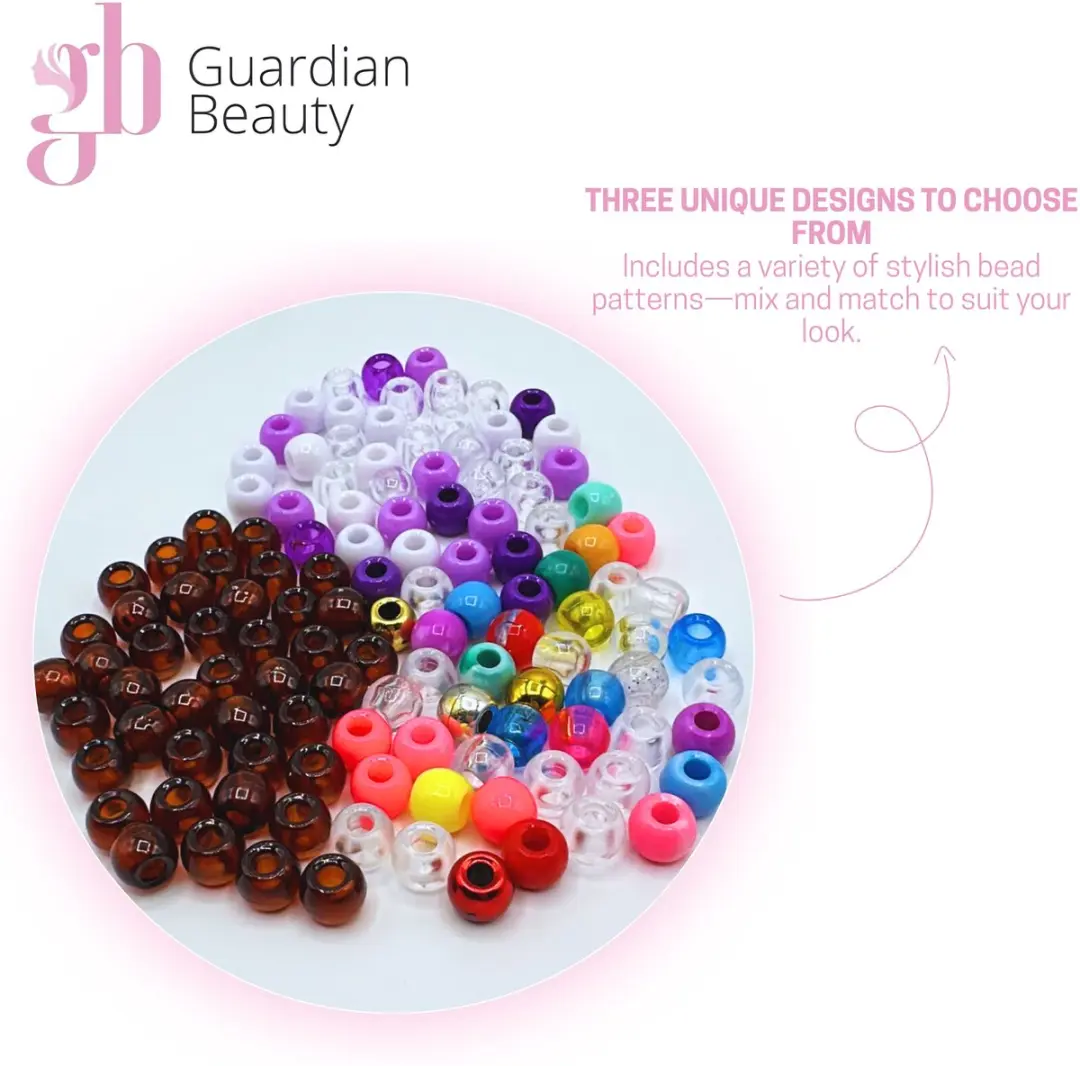 Guardian Beauty Haarbedels voor Vlechten - Multi-Kleur