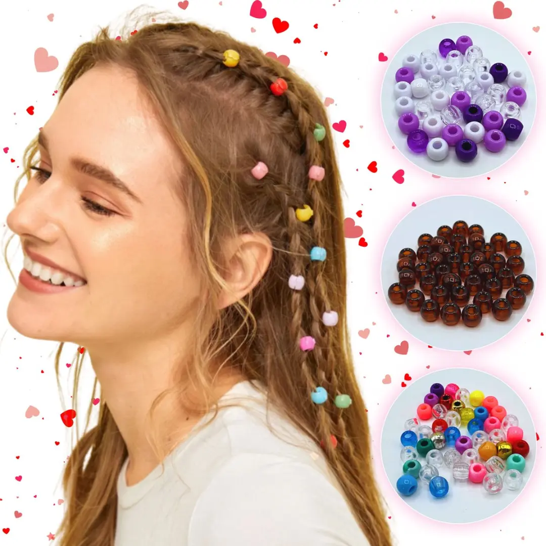Guardian Beauty Haarbedels voor Vlechten - Multi-Kleur