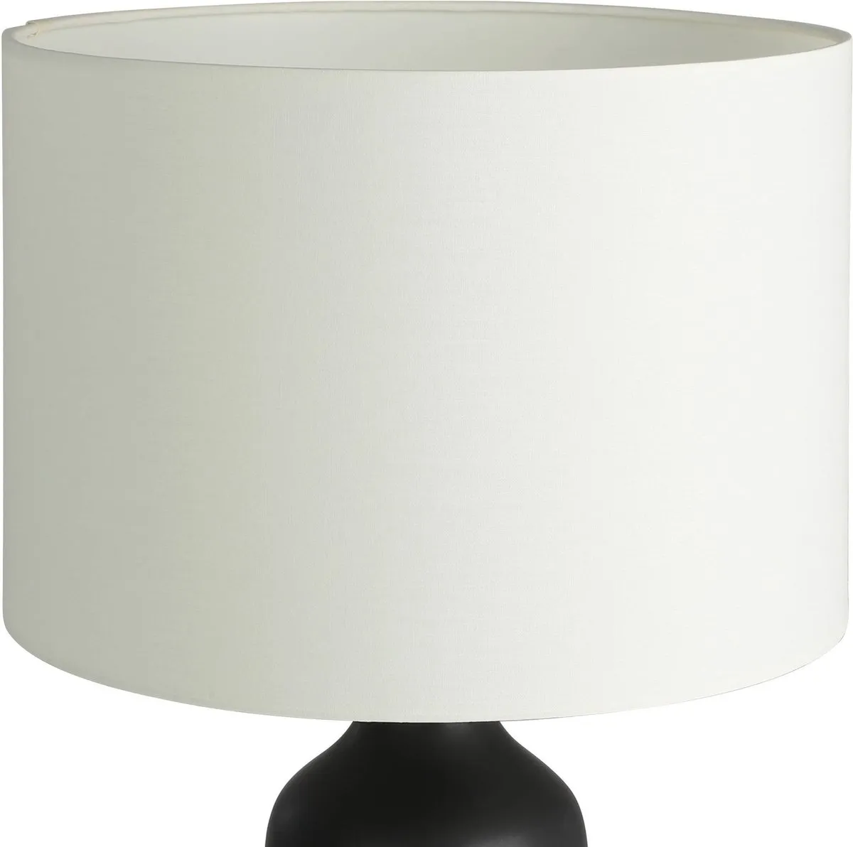 Eglo Vinoza Tafellamp E27 - Keramiek - Ø30cm - Zwart/Wit