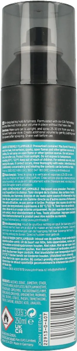 John Frieda Luxurious Volume Foverever Haarlak 250ml