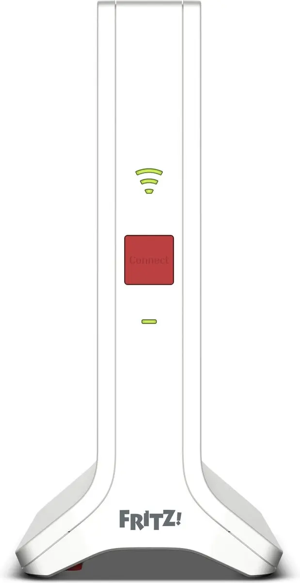 FRITZ! Repeater 3000 AX Tri-Band WiFi 6 - Wit/Rood