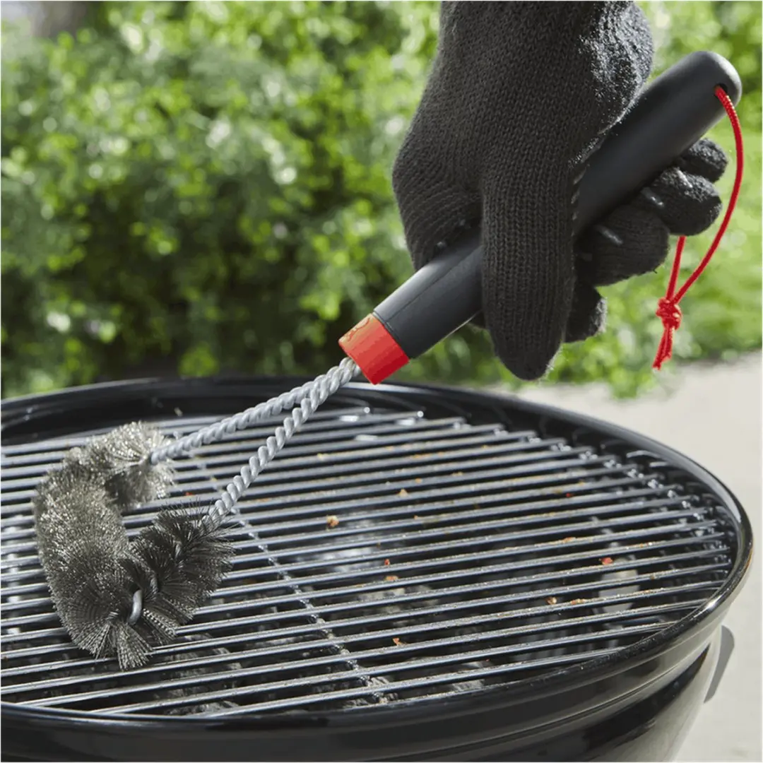 Weber Driezijdige Schoonmaakborstel 30cm - Zwart - afbeelding 6 van 6