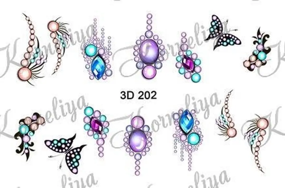 Korneliya 3D Waterdecal 202