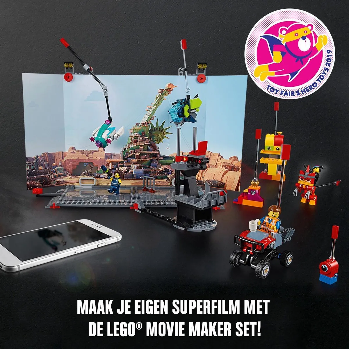 LEGO The Movie 2 Movie Maker 70820 - 482 Stukken - 9 Minifiguren