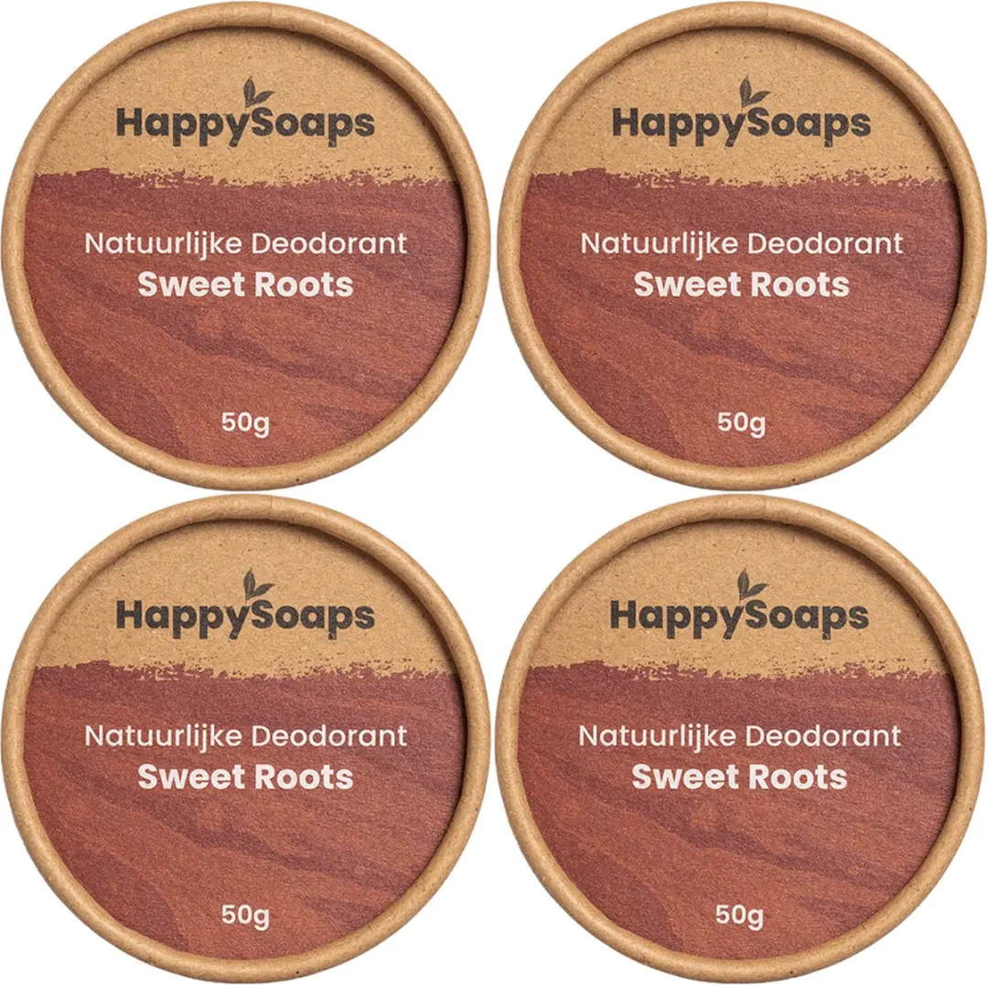 HappySoaps Sweet Roots Natuurlijke Deodorant 200g