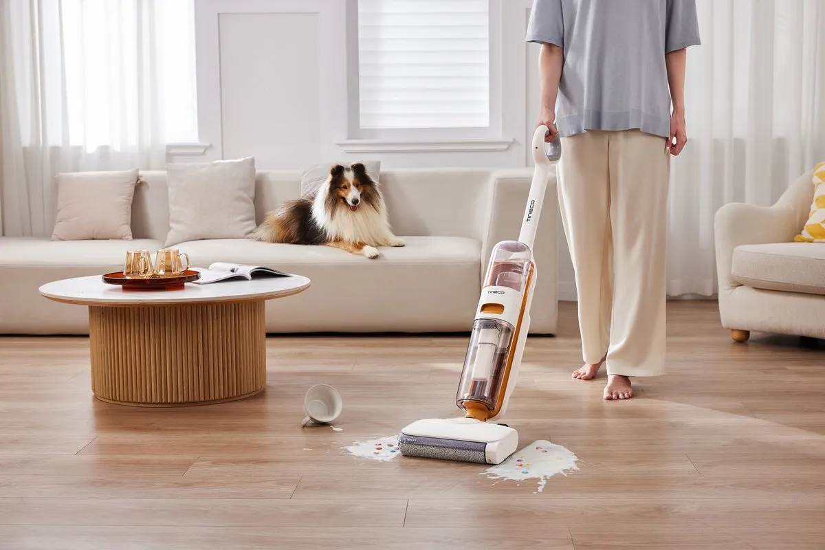 Tineco iFloor Y2 plus - Vloerreiniger - wet & dry - Stofzuigt en dweilt harde vloeren tegelijkertijd - draadloos - 30 min looptijd