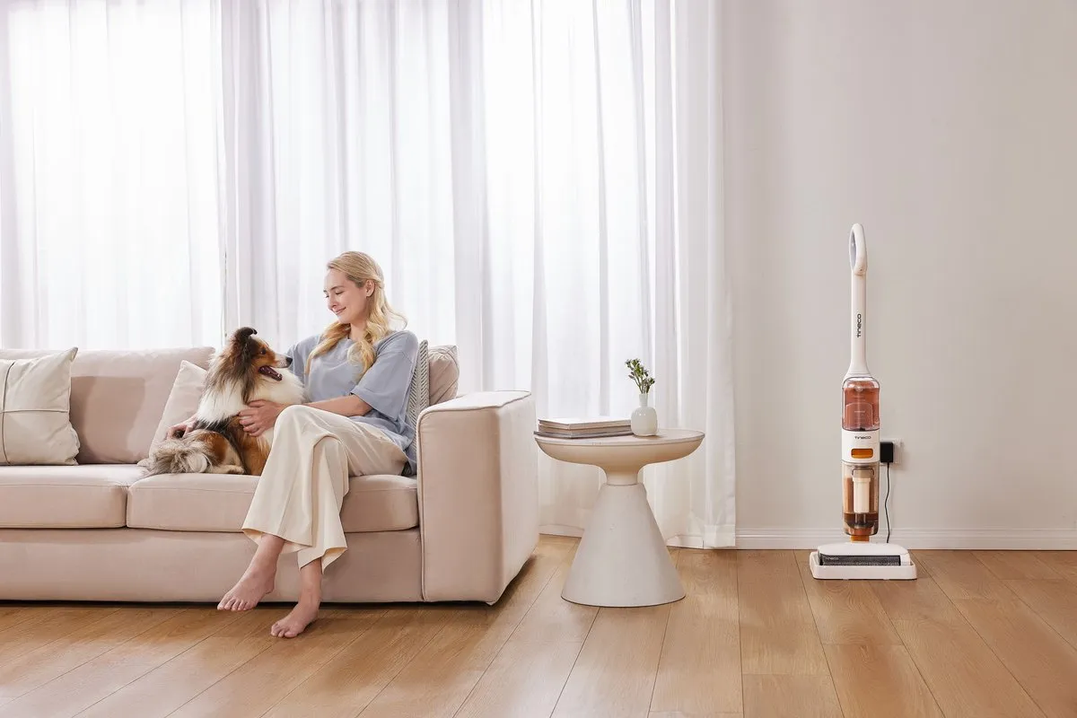 Tineco iFloor Y2 plus - Vloerreiniger - wet & dry - Stofzuigt en dweilt harde vloeren tegelijkertijd - draadloos - 30 min looptijd