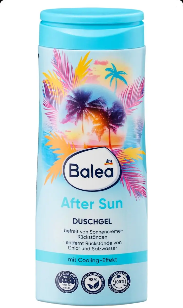 Balea After Sun Douchegel 300ml - 2 Stuks