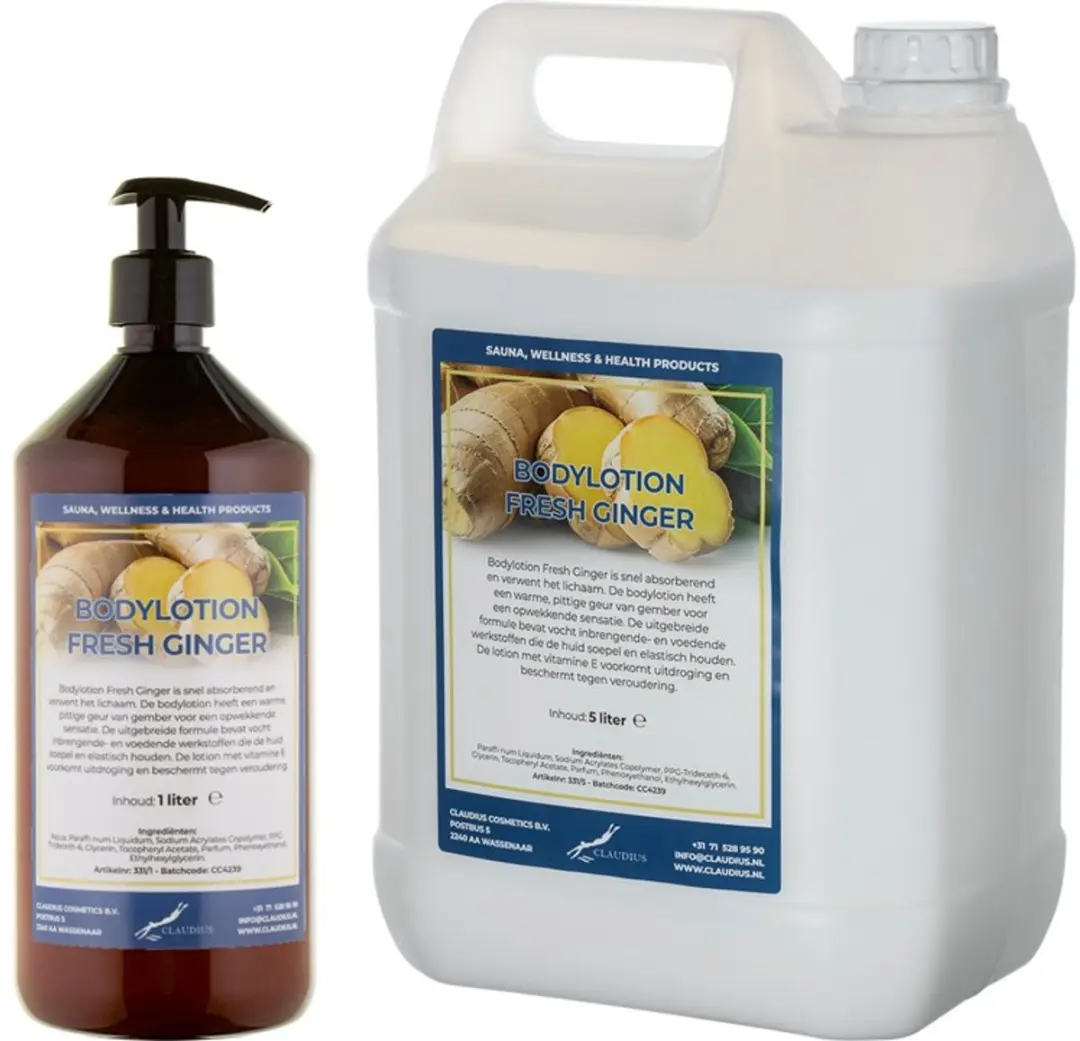 Splashbox Cosmetics Fresh Ginger Bodylotion 6L
