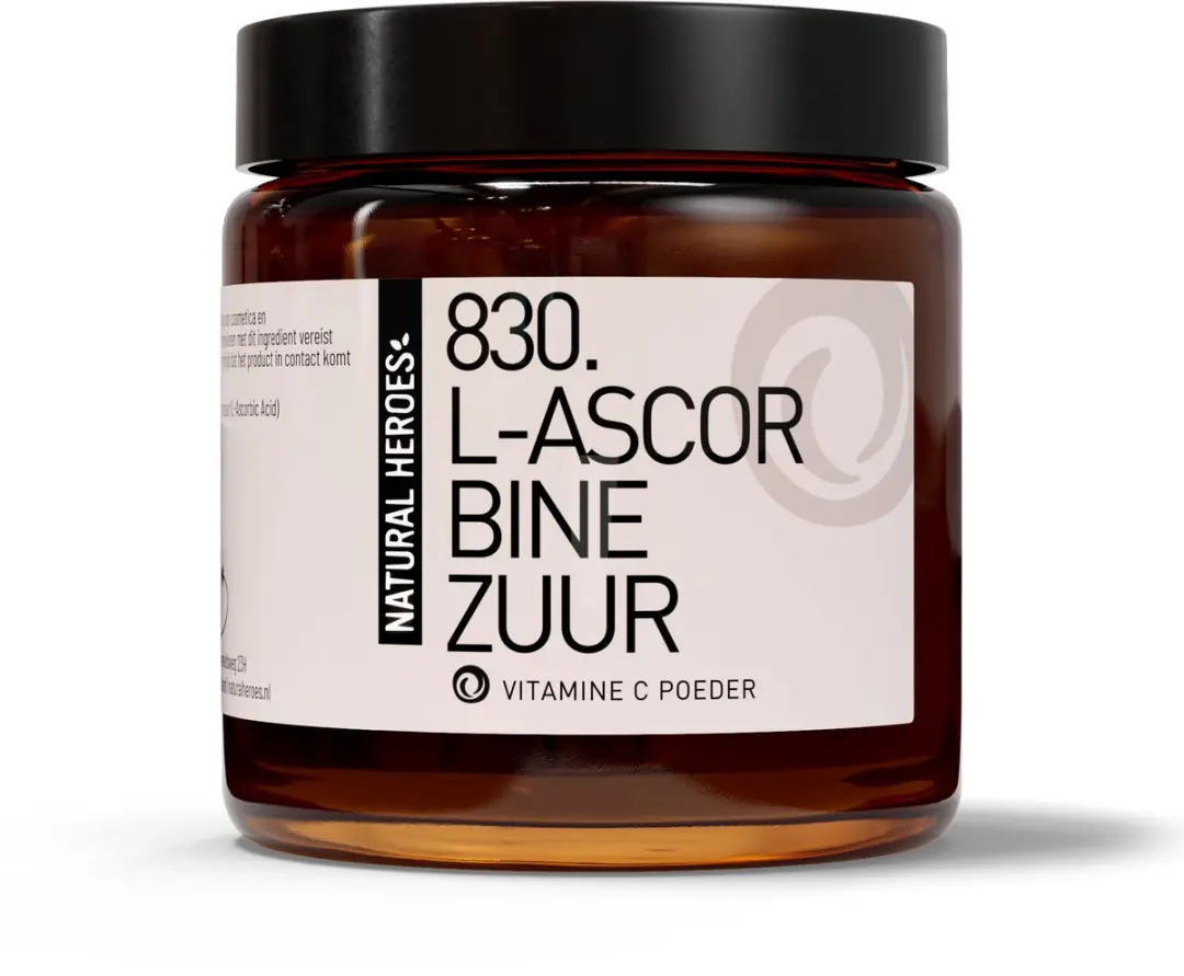 Natural Heroes L-Ascorbinezuur 100% Vitamine C Poeder 100ml