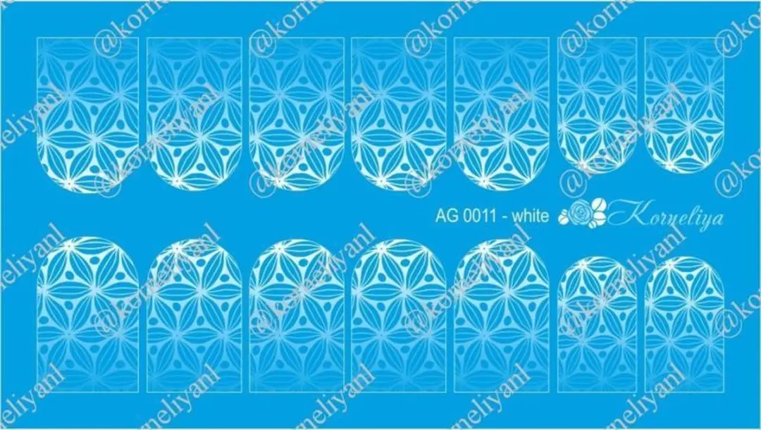 Korneliya Airbrush Waterdecal AG 0011