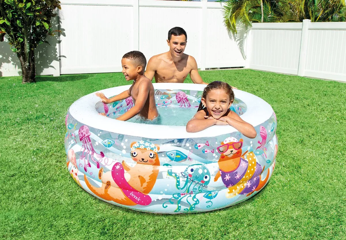 Intex Little Otter Opblaaszwembad Ø152cm - 360L - Multicolor