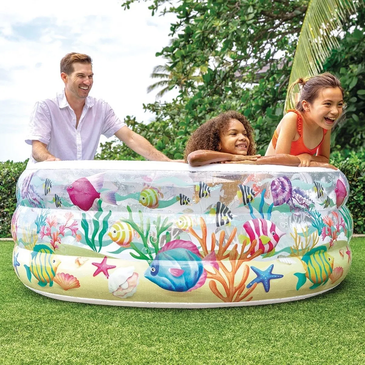 Intex Little Otter Opblaaszwembad Ø152cm - 360L - Multicolor