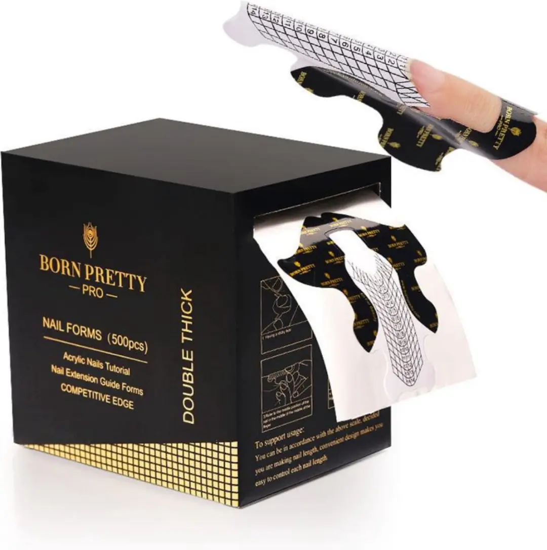 Born Pretty Nagelsjablonen 500 Stuks