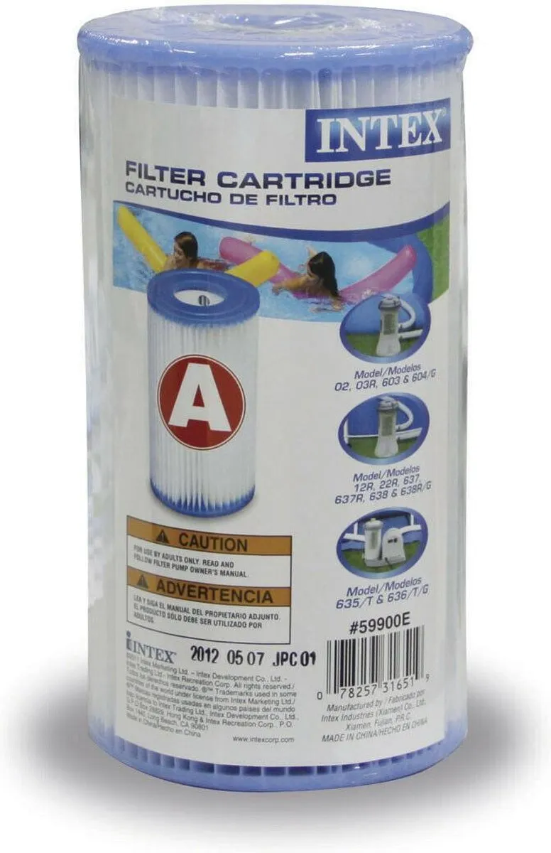 Intex Zwembad Filtercartridge Type A 29001