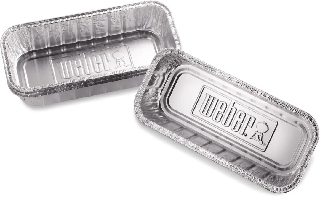 Weber Druipbakje Pellet/Summit 6498 - 6 Stuks - Grijs