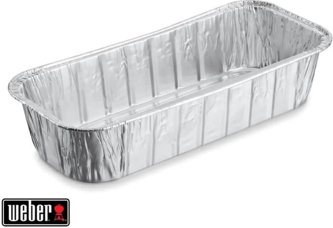 Weber Druipbakje Pellet/Summit 6498 - 6 Stuks - Grijs - afbeelding 6 van 6