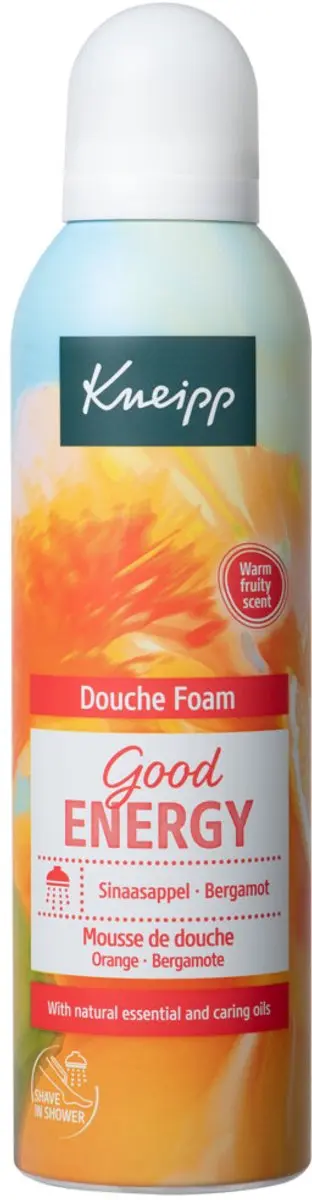 Kneipp Good Energy Douche Schuim 200ml