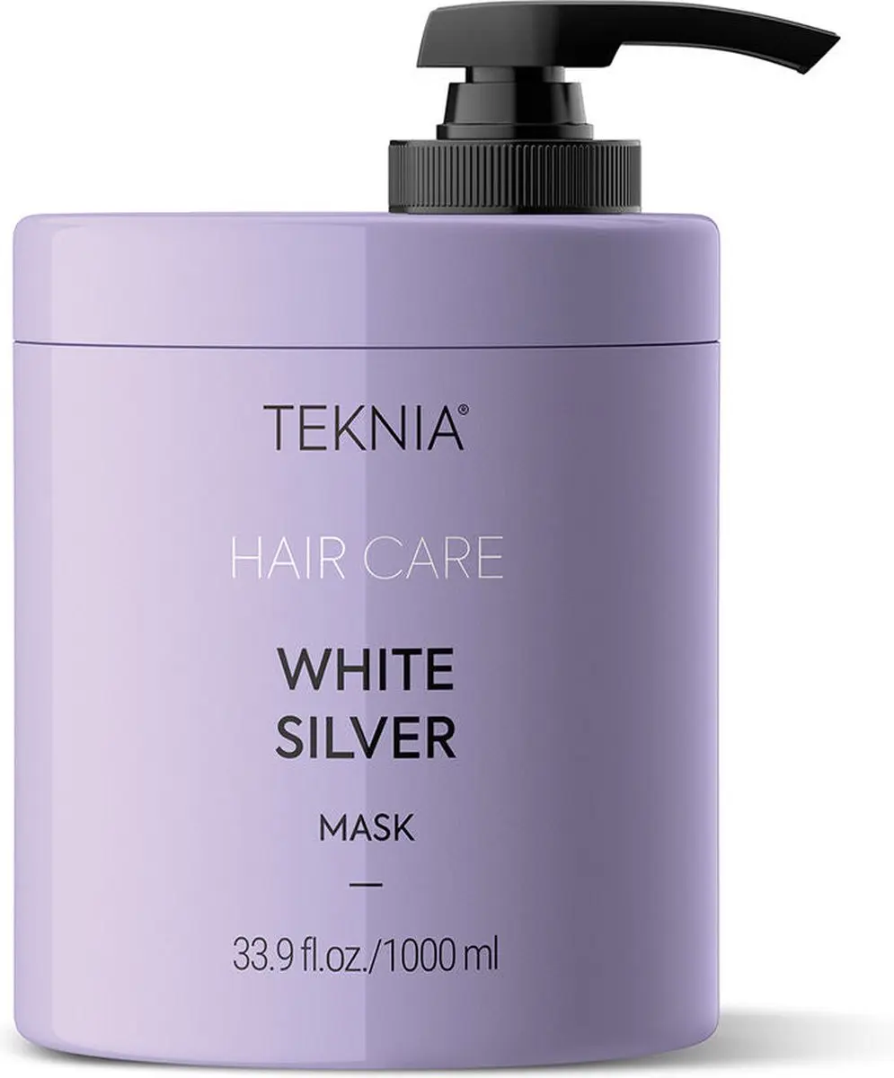 Lakmé Teknia Hair Gråt Hårmasker 1L - Grijs/Wit haar
