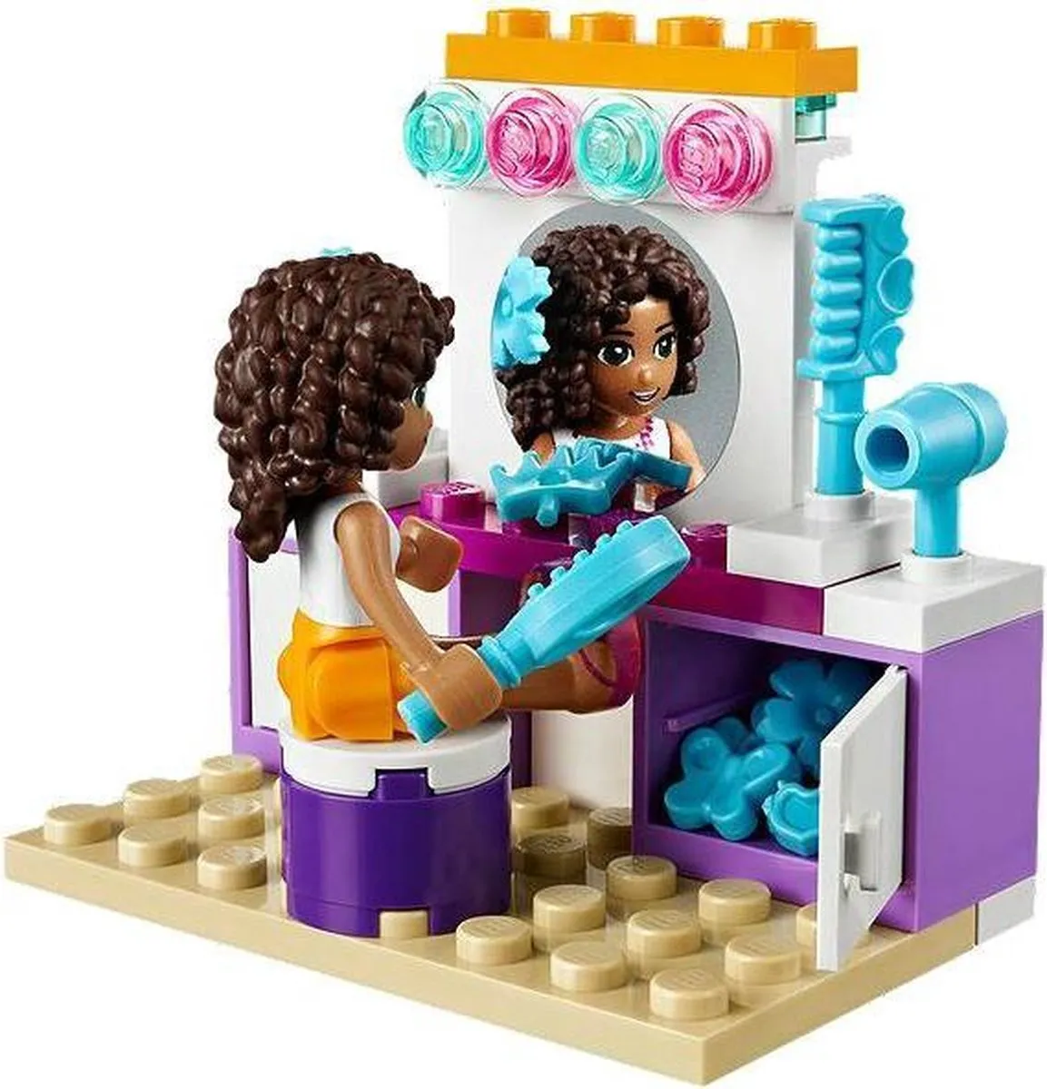 LEGO Friends Andreas Slaapkamer 41009 - Paars
