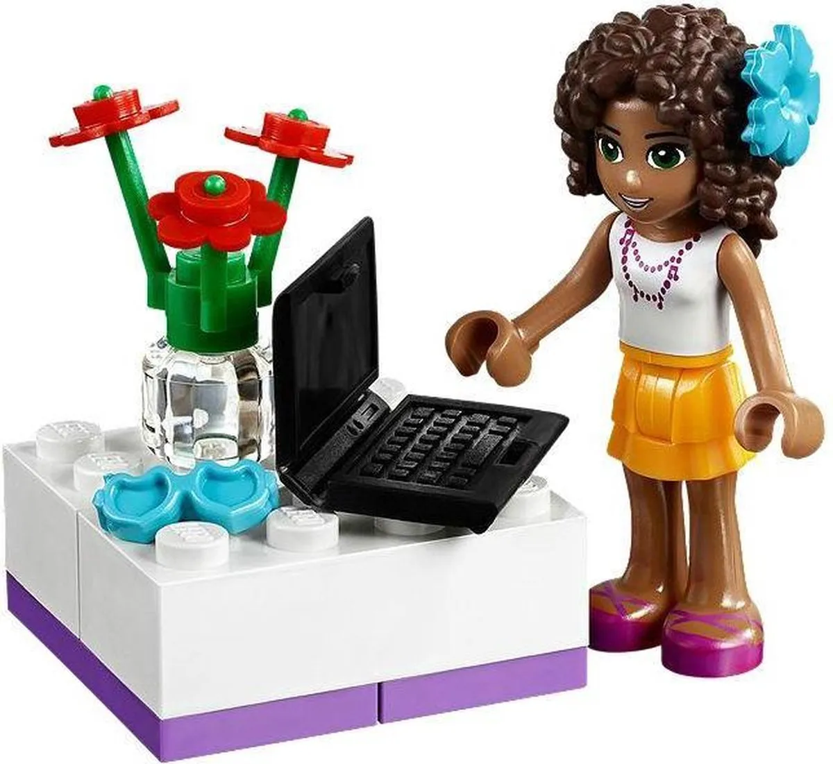 LEGO Friends Andreas Slaapkamer 41009 - Paars