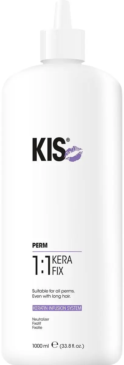 KIS Perm Kerafix 1:1 Permanent Haarkleur 1000ml