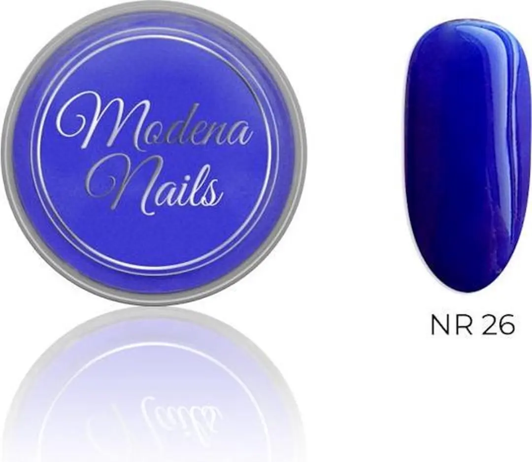 Modena Nails Acryl Donkerblauw 10ml