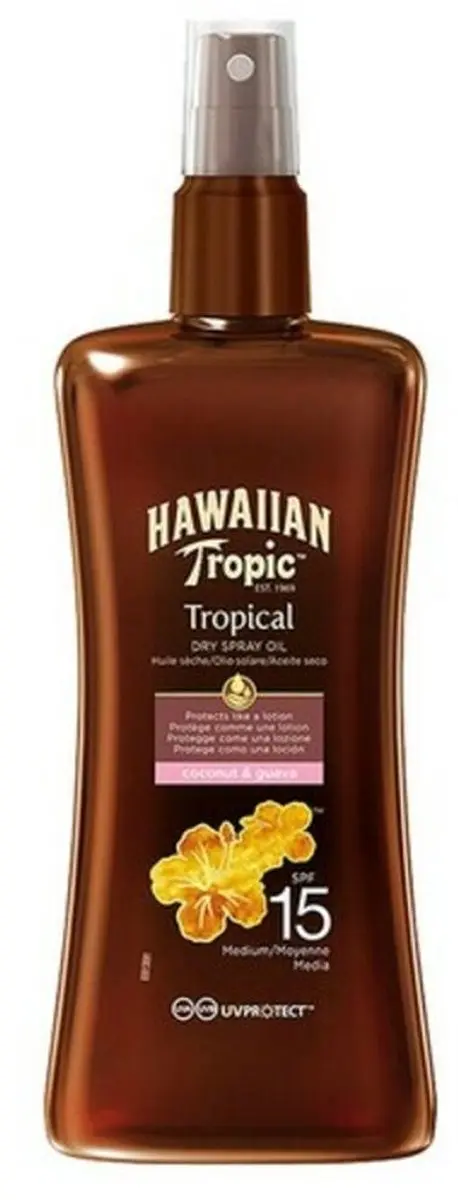 Hawaiian Tropic Coconut & Guava Beschermende Olie SPF 15 200ml - afbeelding 6 van 6