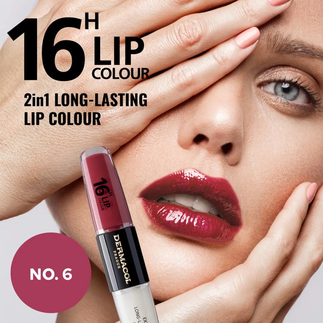Dermacol 16-Uur Lipkleur n.6 - 8ml - Rood