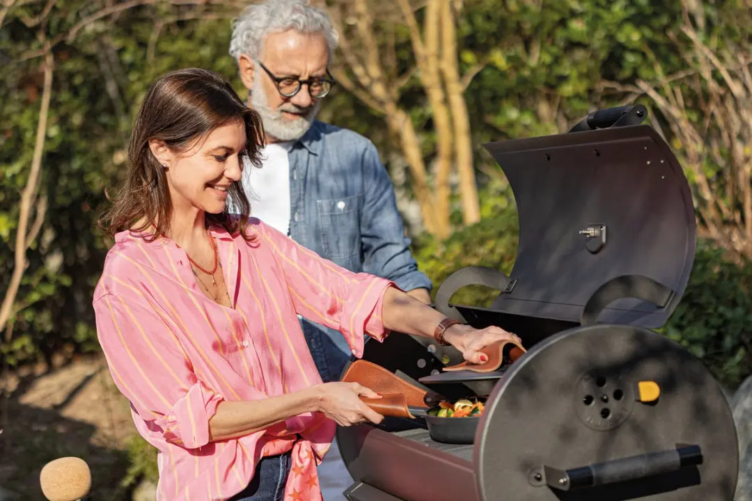 Boretti Barilo 2.0 Houtskool BBQ - 84x41cm Grilloppervlak - Antraciet - afbeelding 6 van 6