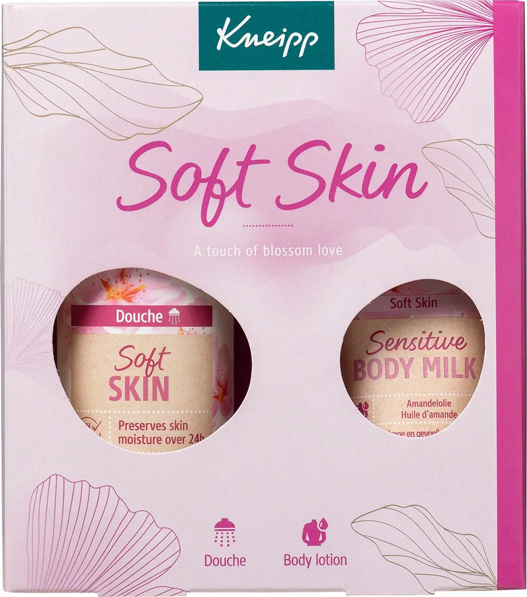 Kneipp Soft Skin Moments Geschenkset - Douchegel + Bodylotion 275ml