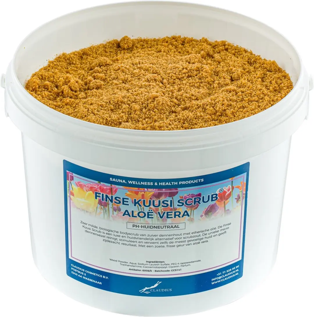 Splashbox Cosmetics Kuusi Scrub Aloë Vera 1L