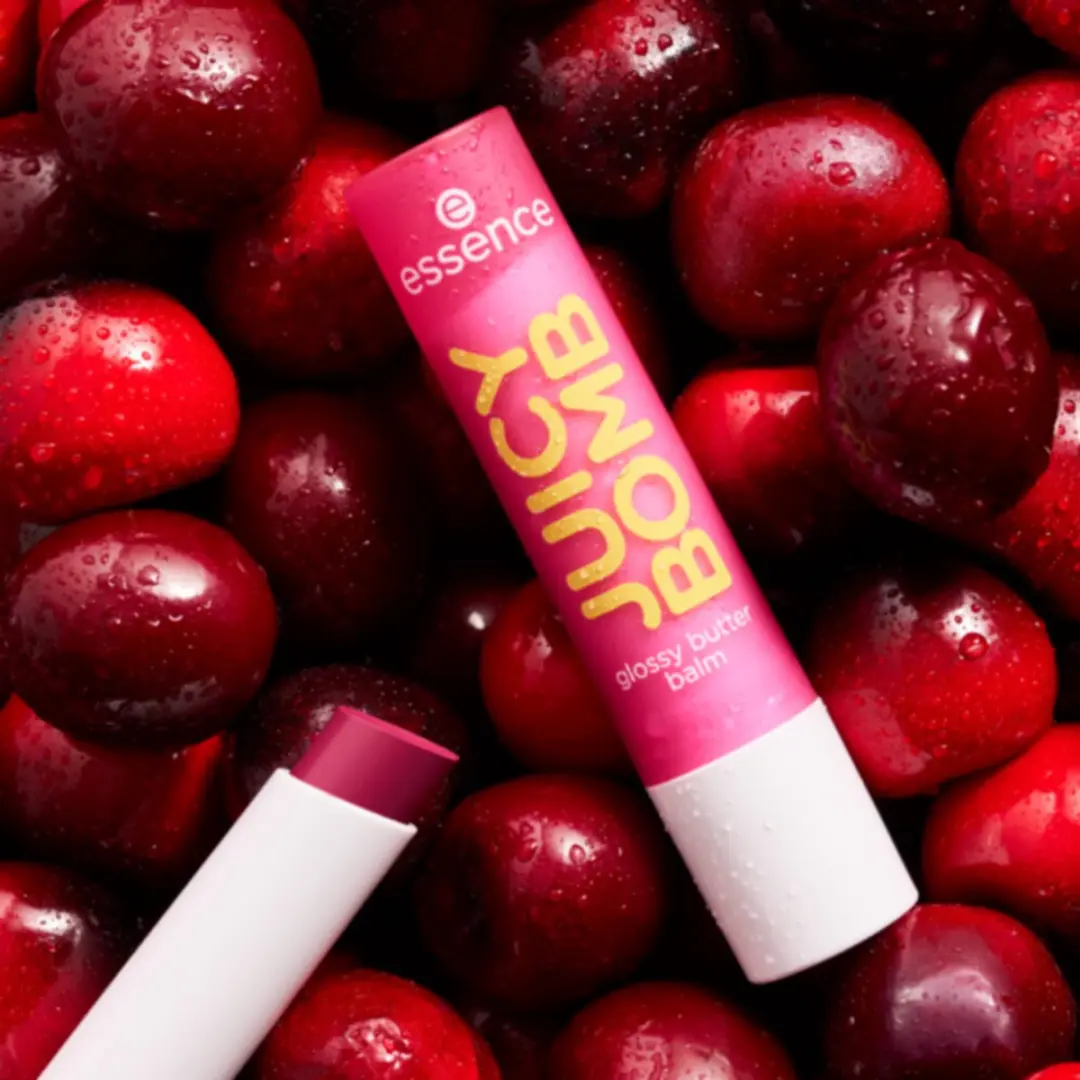 Essence Juicy Bomb Glossy Butter Balm 08 Cherrything - 2,5 ml - Rood