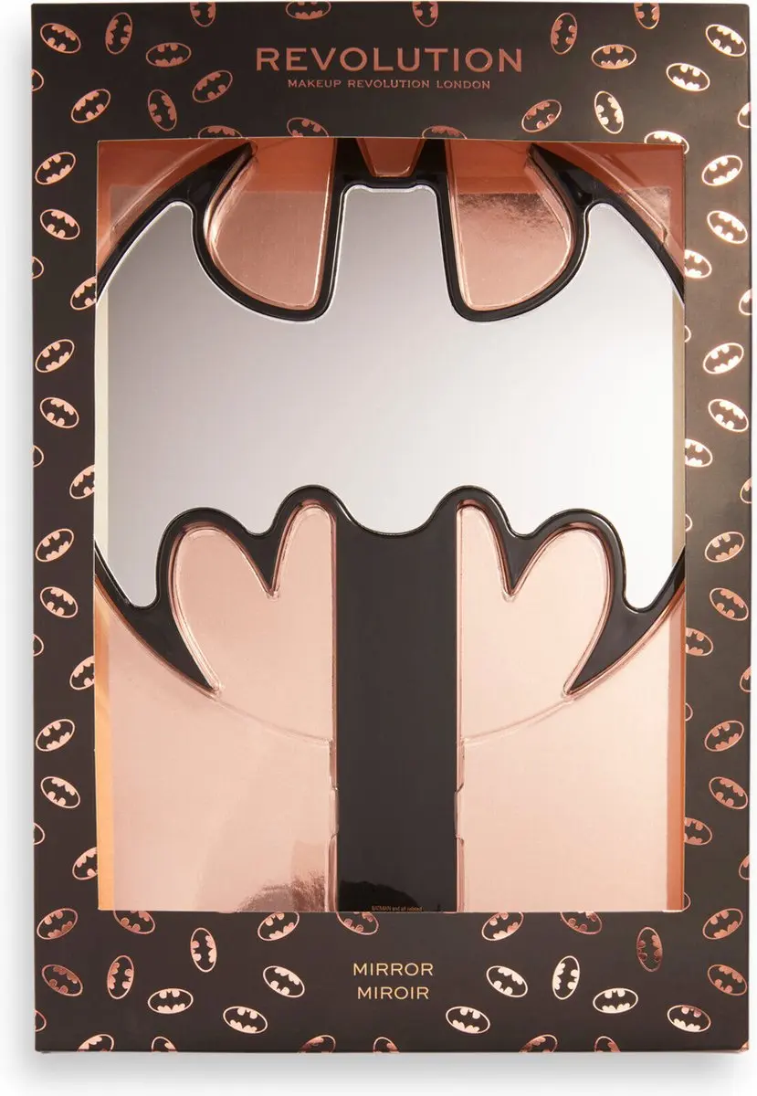 Makeup Revolution Batman Cosmetic Handspiegel - Zwart