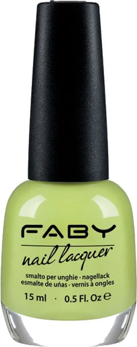 FABY Vegan Nagellak Geel