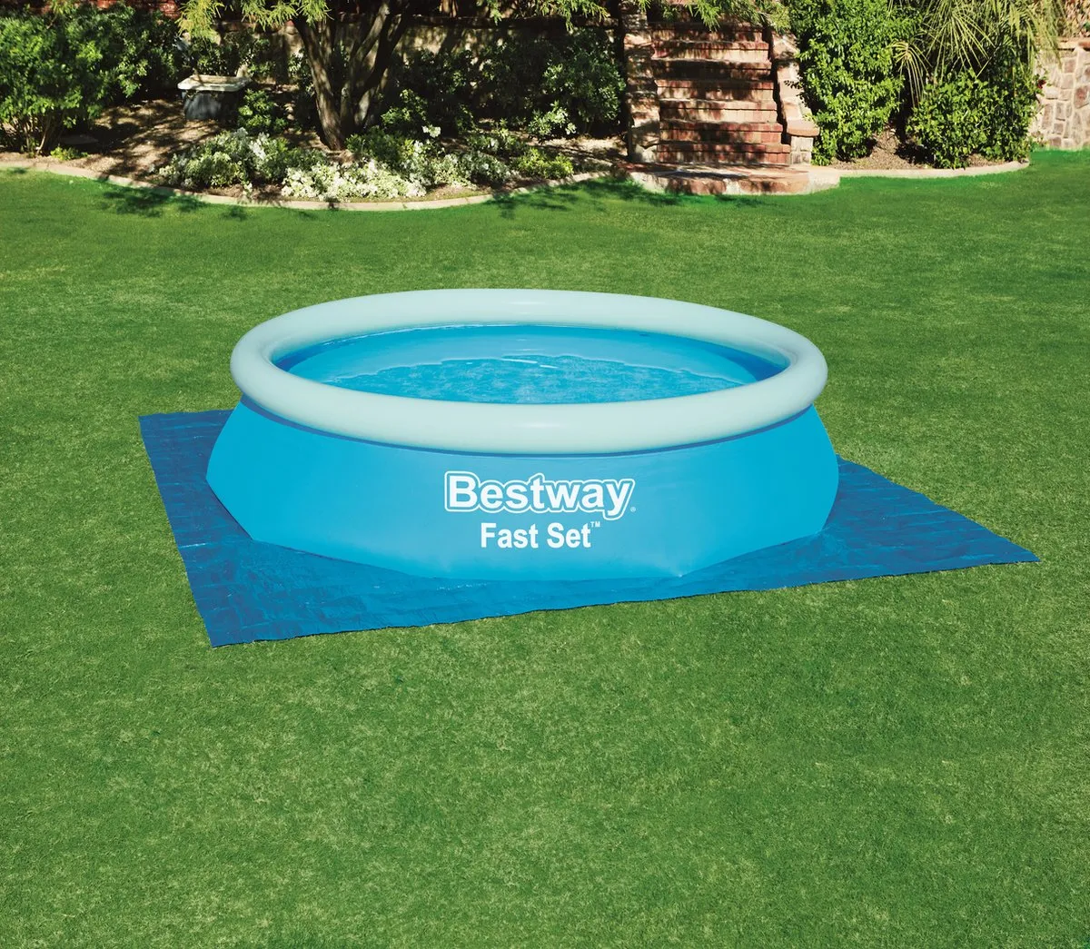 Bestway Grondzeil 335cm - Blauw - afbeelding 6 van 6