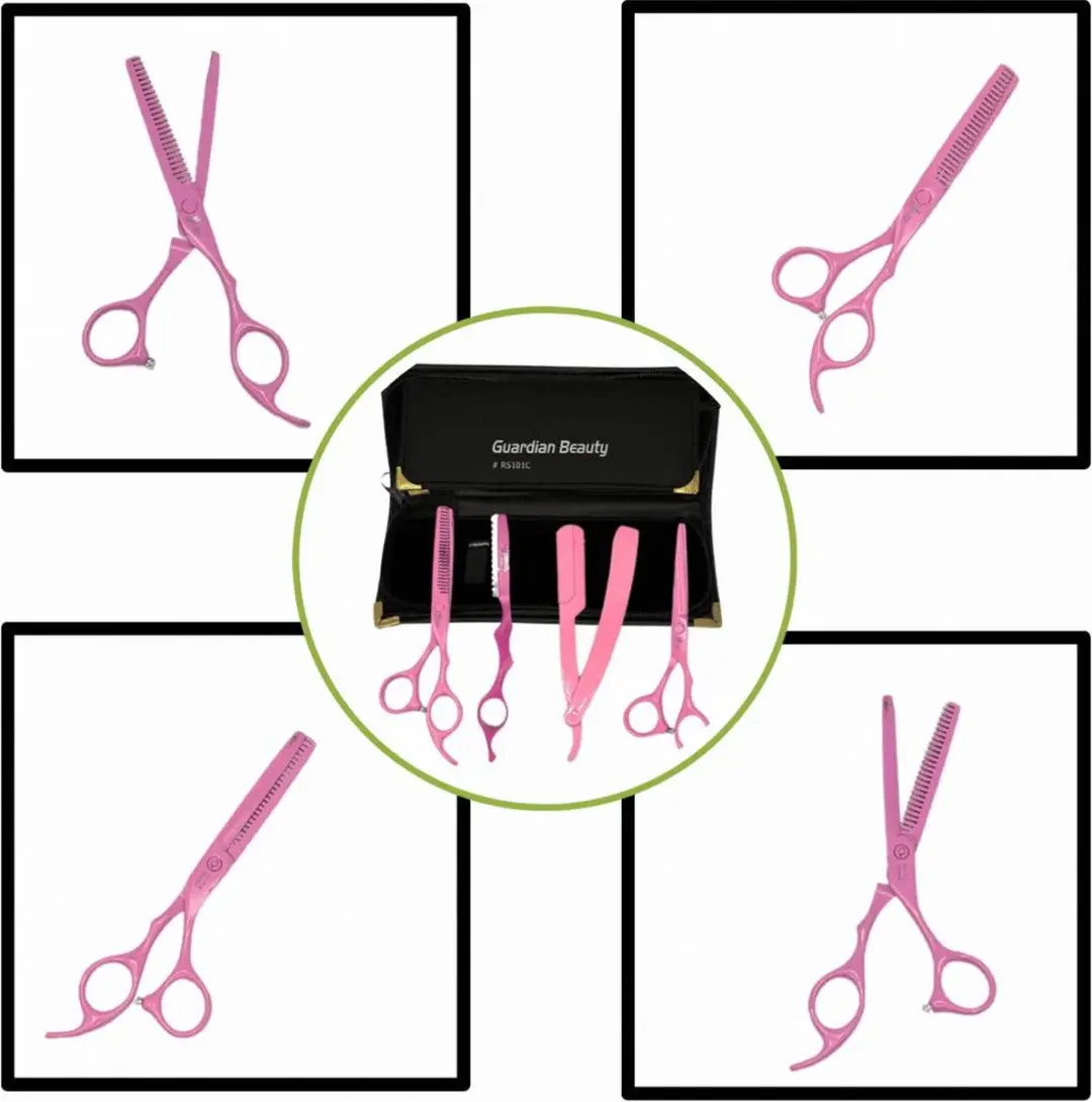 Guardian Beauty Schaar Set - 5 Stuks - Roze
