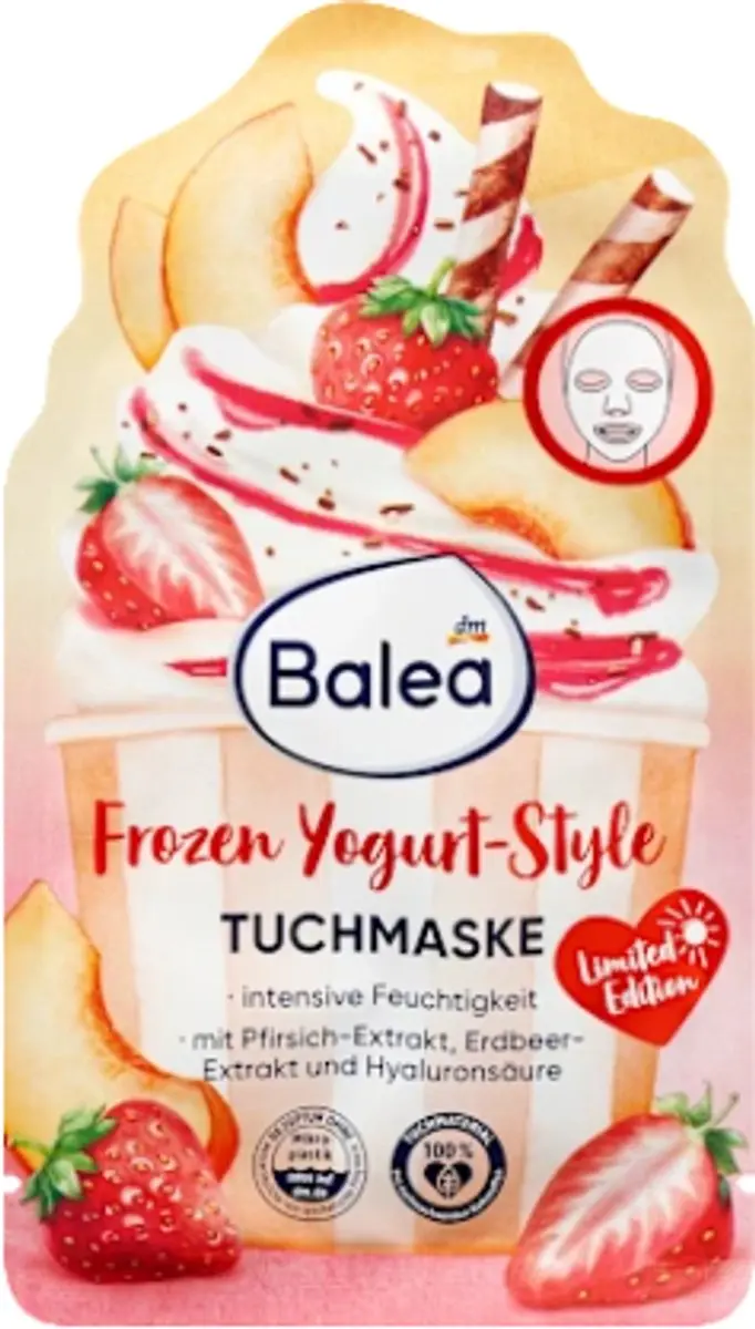 Balea Gezichtsmasker Frozen Yogurt