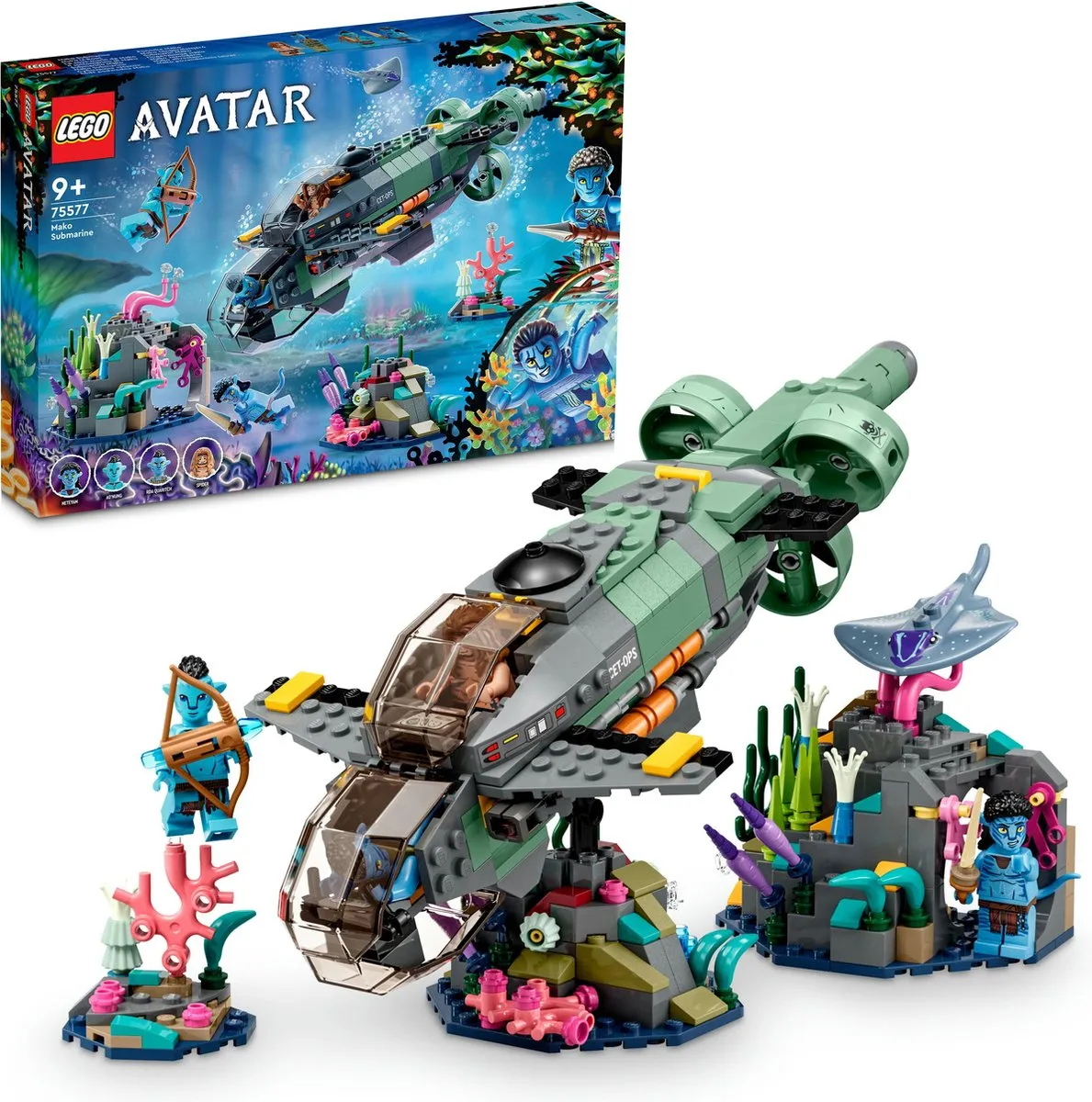 LEGO Avatar 75577 Mako Onderzeeër - 553 Stukken