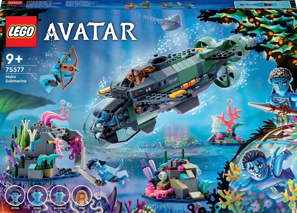 LEGO Avatar 75577 Mako Onderzeeër