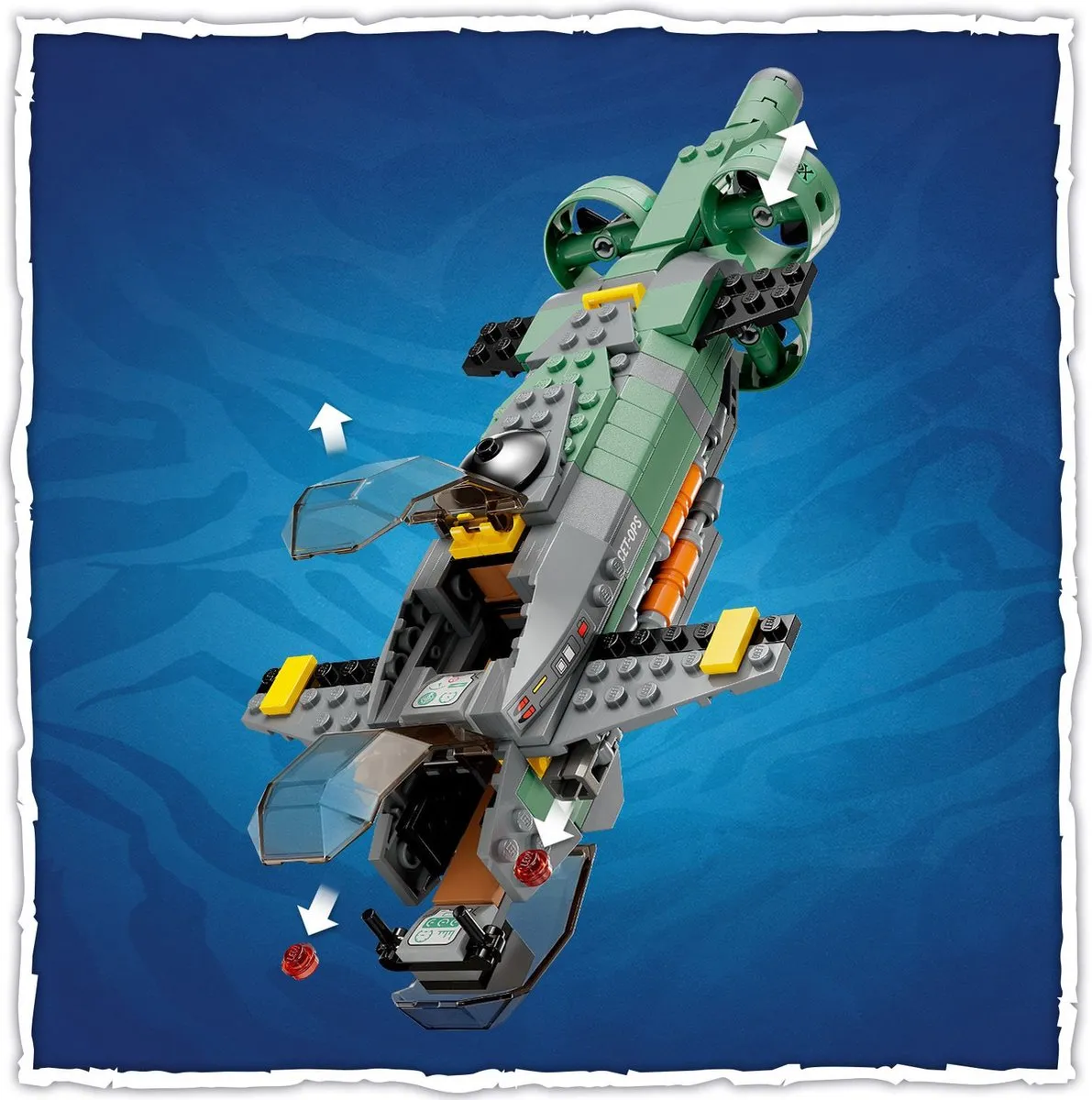 LEGO Avatar 75577 Mako Onderzeeër - 553 Stukken