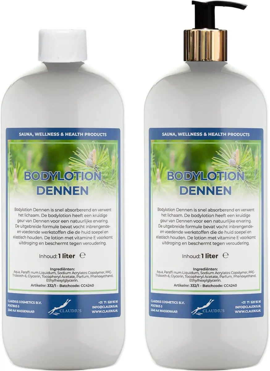 Splashbox Cosmetics Dennen Bodylotion 2 Liter