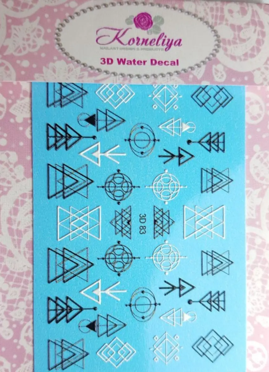 Korneliya 3D Waterdecal 083