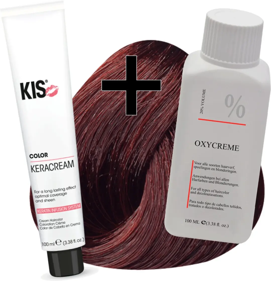 KIS Haarverfset 6R Rood 100ml