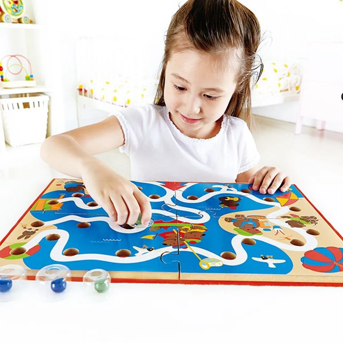 Hape Scrible Maze - Geel